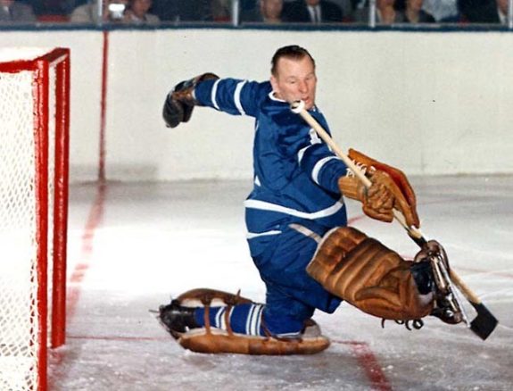 Johnny Bower Toronto Maple Leafs