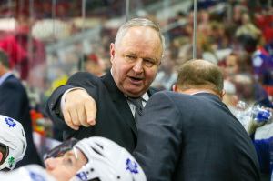 The Maple Leafs were among the league's worst in possession under Carlyle.  (Photo Credit: Andy Martin Jr)
