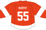 Larry Murphy of the Detroit Red Wings