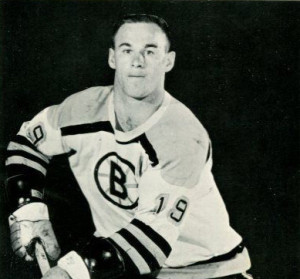 Bruins' Reg Fleming gave Sterner a rough ride in his debut.