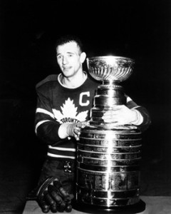 Teeder Kennnedy - Leafs' former captain snubbed by Habs' Dick Irvin.