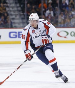 Michael Latta and Brooks Laich have great shot-suppression numbers. (Chris Humphreys-USA TODAY Sports)