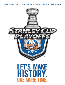 2014-15 Playoff Guide - New York Islanders
