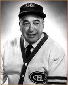Toe Blake, first coach with six Cup wins.