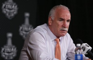 Quenneville demands defense from his players (Kim Klement-USA TODAY Sports)