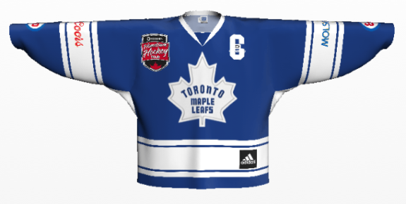 phaneuf front 3rd jersey logos on