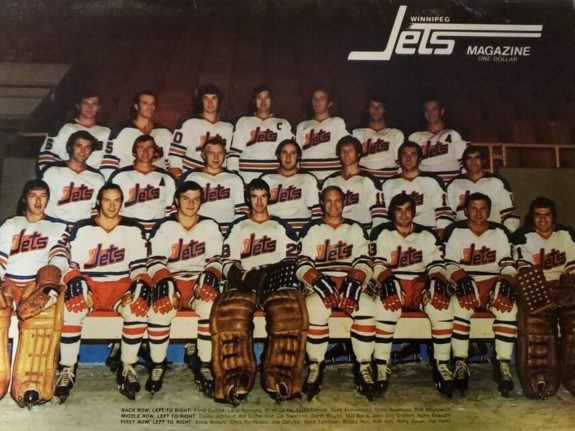 Winnipeg Jets 1972-73 WHA team photo