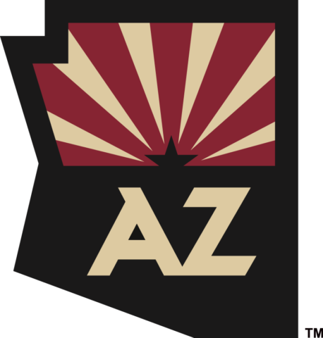 Arizona Coyotes state flag shoulder patch