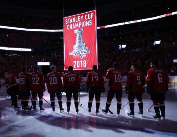 2018 Stanley Cup championship banner