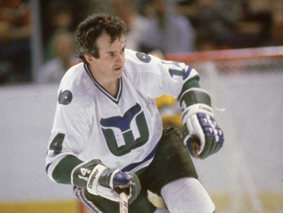 Dave Keon of the Hartford Whalers