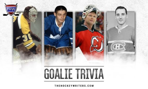 Martin Brodeur Jacques Plante Gerry Cheevers Terry Sawchuk