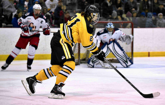 Hilary Knight of the Boston Pride (Photo Credit: Troy Parla)