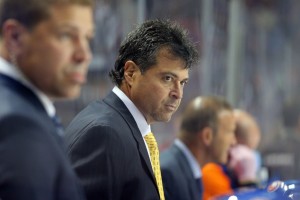 Jack Capuano has the Islanders in firm position to make the playoffs. (Brad Penner-USA TODAY Sports)
