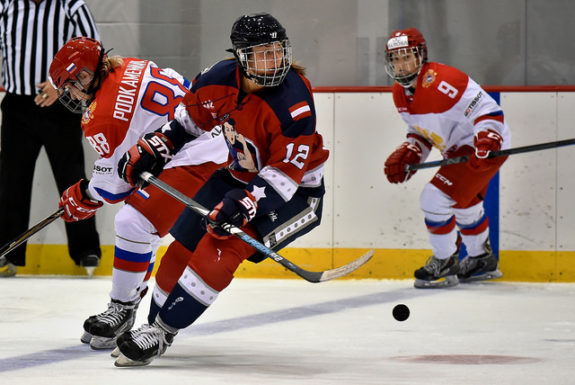 Janine Weber of the New York Riveters. (Photo Credit: Troy Parla)