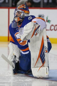 The Isles have to hope Halak - and Greiss - continue to play well in the second half. (Anthony Gruppuso-USA TODAY Sports)