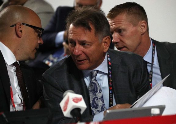 General manager Ken Holland of the Detroit Red Wings.
