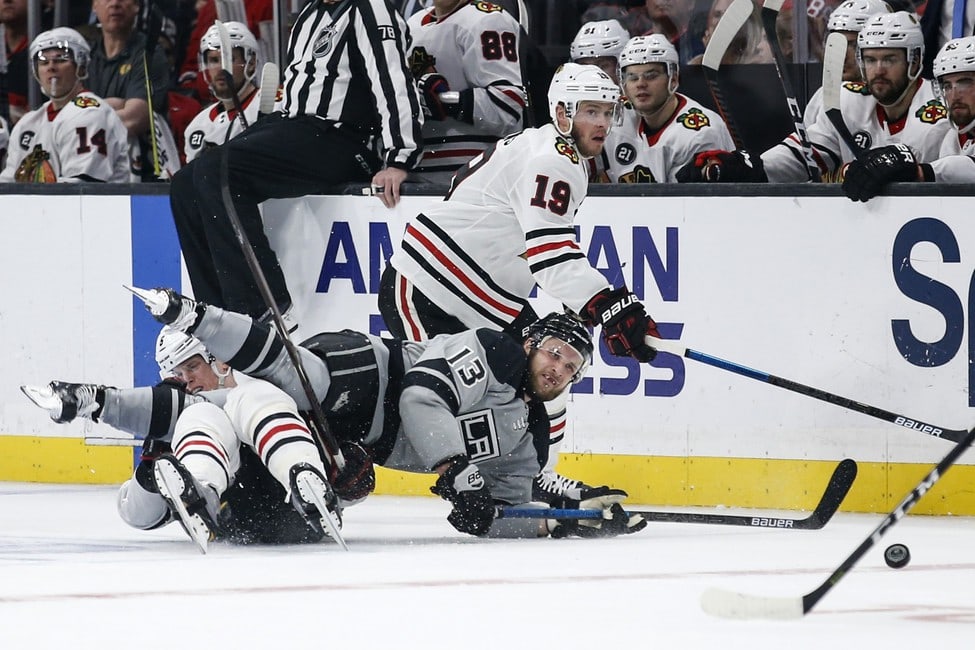 Los Angeles Kings Beat Chicago Blackhawks Doughty Scores In Overtime