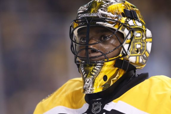 (Greg M. Cooper-USA TODAY Sports) Malcolm Subban is one of the more athletic goaltending prospects, but will his style translate to the NHL? We should find out over the next couple seasons.
