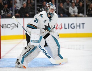 Martin Jones has been the Sharks most important player. (Gary A. Vasquez-USA TODAY Sports)