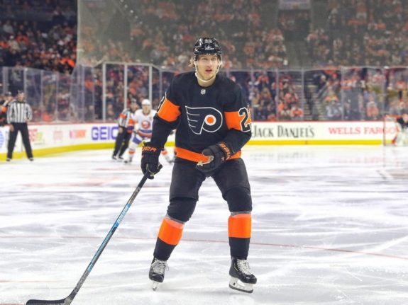 Oskar Lindblom Philadelphia Flyers