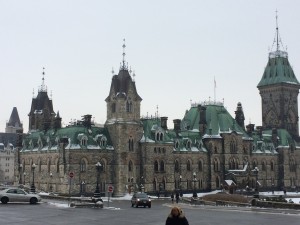 The city of Ottawa was the first stop on our Canadian tour