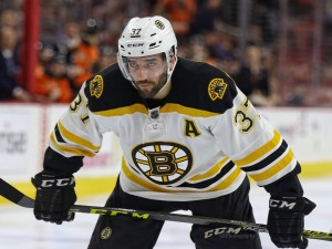 Bergeron is now one of the League's best two-way centers under Julien's leadership. (Amy Irvin / The Hockey Writers)
