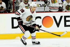 Patrick Kane has easily been the most clutch scorer in the West this season. (Amy Irvin / The Hockey Writers)