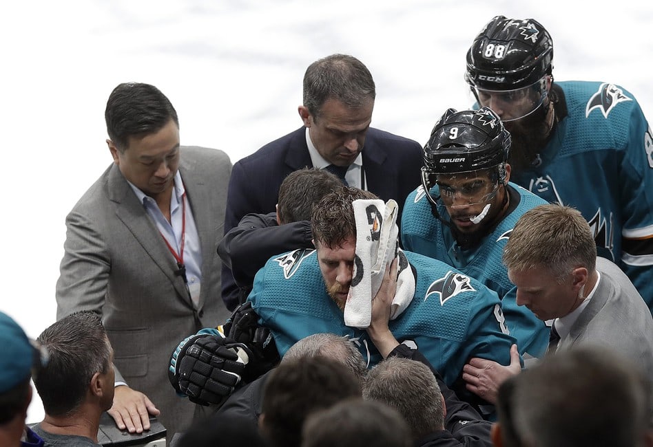 Banged Up Sharks Prepare For Rested Avalanche And The 2nd Round