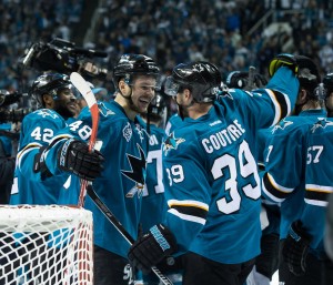 The Sharks went all the way to the Stanley Cup Final after missing the playoffs in 2014-15. (Kelley L Cox-USA TODAY Sports)