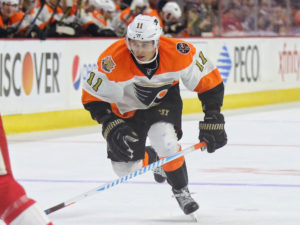 The young Konecny has given the Flyers the forward depth a much needed shot in the arm. (Amy Irvin / The Hockey Writers)