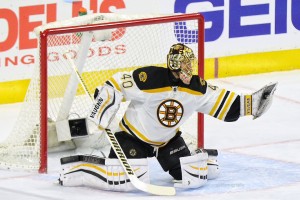 Rask is still one of the better goalies in the Eastern Conference. (Amy Irvin / The Hockey Writers)