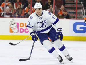 Brian Boyle has been a major contributor to a Lightning penalty killing unit operating at better than an 88% success rate entering the third round. (Amy Irvin / The Hockey Writers)
