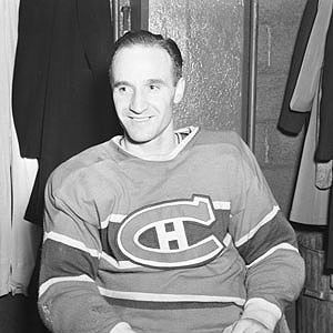 Billy Reay during his heyday with Canadiens.