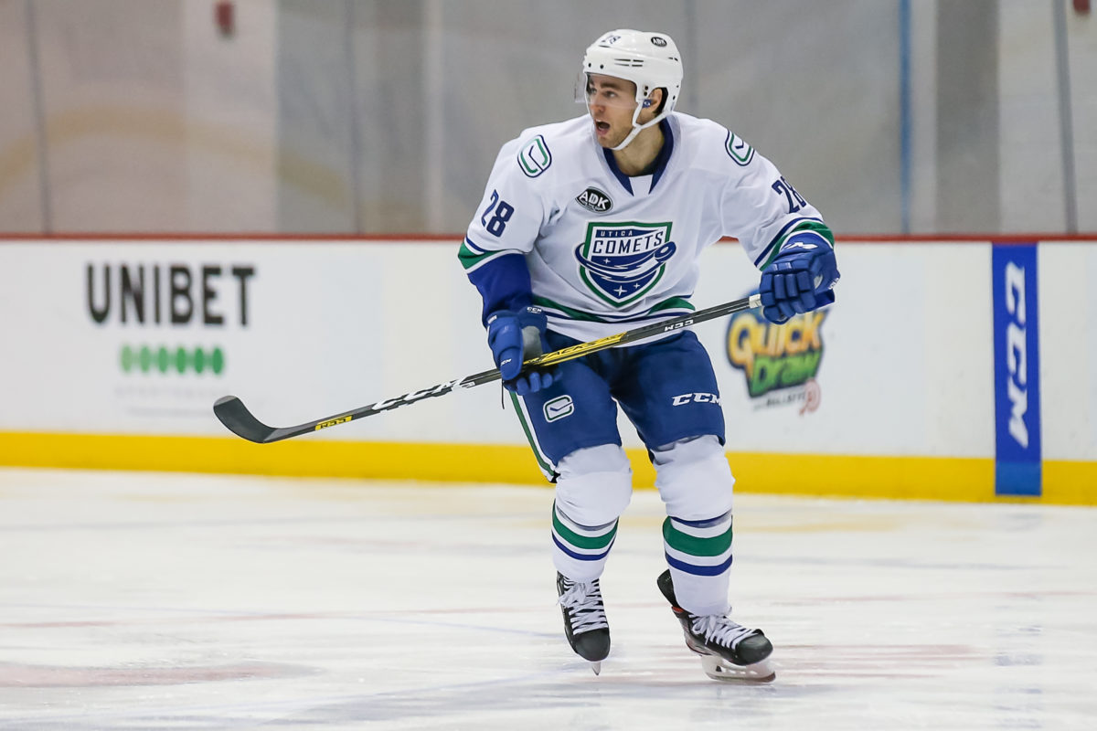 Mitch Reinke Utica Comets