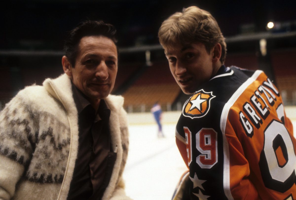 Walter and Wayne Gretzky