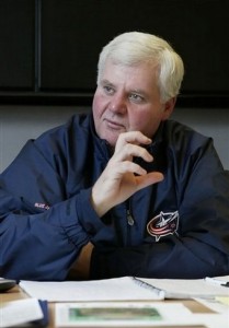 Columbus Blue Jackets Coach Ken Hitchcock