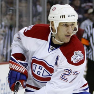 Former- Montreal Canadiens forward Alexei Kovalev