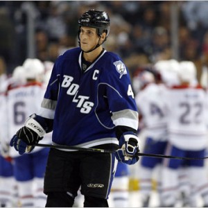 Lecavalier was bought out by the Lightning this summer.