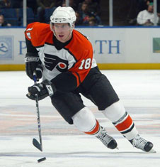 Philadelphia Flyers captain Mike Richards pays no heed to ancient