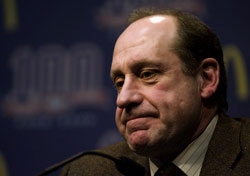 Canadiens' GM Bob Gainey