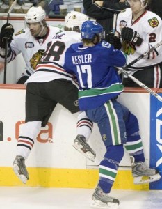 Miller Could be Kesler-lite (UPI Photo/Heinz Ruckemann)