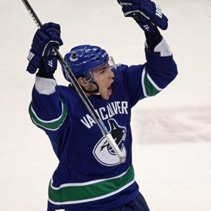 Canucks forward Alex Burrows 