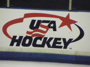 USA Hockey Logo (photo property of the author)