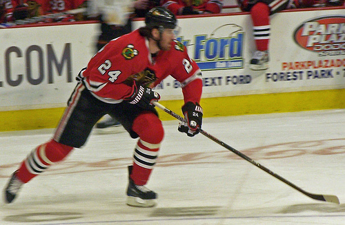 Marty Havlat, Former Hawk (photo property of Flickr user Smeado)