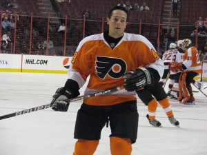Danny Briere played well in the Flyers loss (Neat1325@flickr)