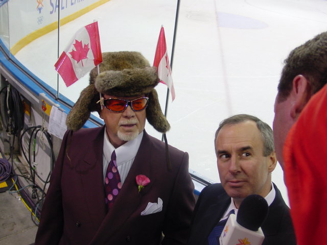 Don Cherry and Ron Maclean