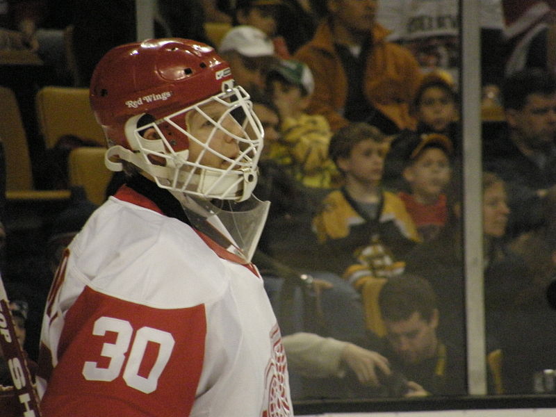 Chris Osgood 's Goal vs Hartford Whalers (March 6, 1996) 