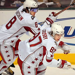 The NHL's all-stars arrive in Ottawa in 2012