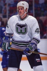 Chris Pronger was traded away from Hartford only two seasons before their move to Carolina.