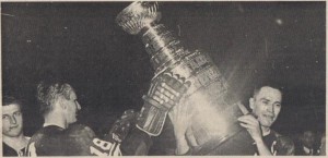 The Leafs only had to win two series to win the Cup in '67. 